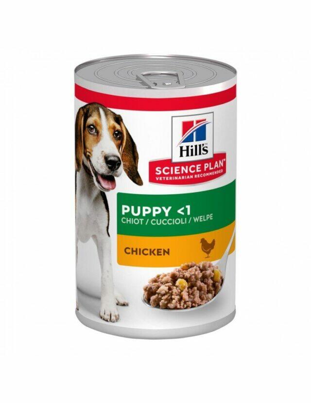 HIlls Science Plan Dog Wet Food Puppy With Chicken 370g