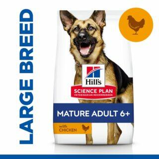 Hill’s Sciences Plan Mature Large Dog Food With Chicken