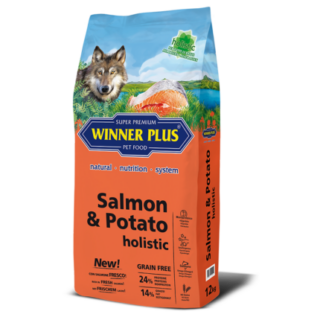 Winner Plus Salmon & Potato Holistic 12kg