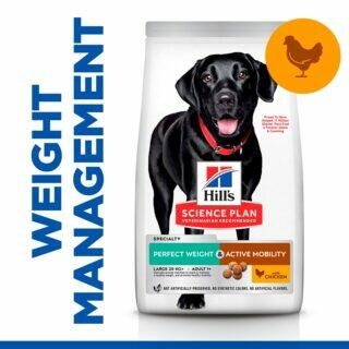 Hill’s Sciences Plan Adult Large Dog Food Perfect Weight & Mobility 12kg