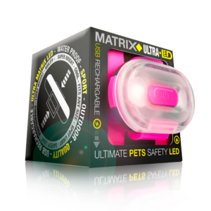 Max & Molly – Matrix Ultra LED – Safety Light Pink