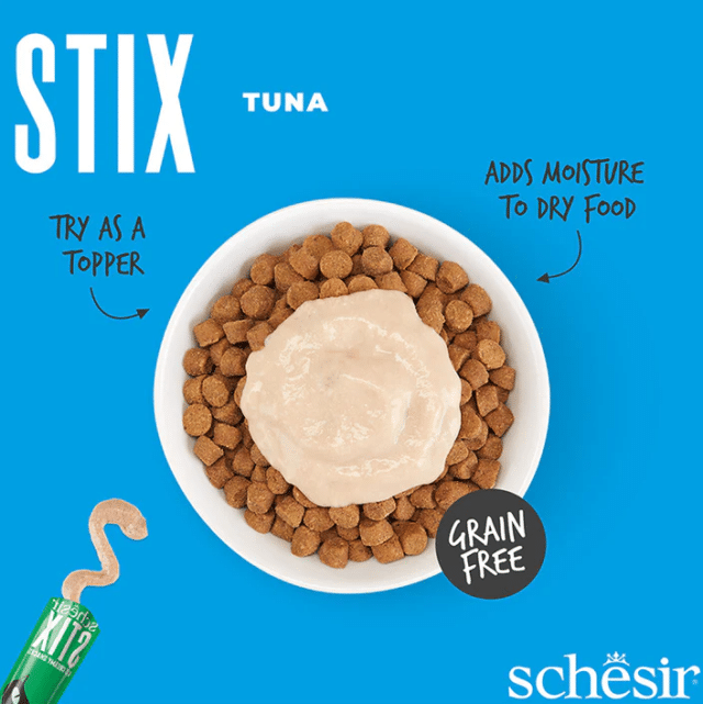 SCHESIR CAT STIX TUNA-CREAM SACHET 6 X 15GR - Image 2