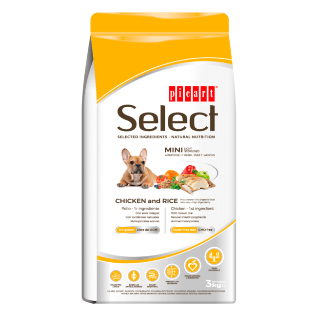 Picart Select MINI LIGHT STERILISED Chicken and Rice