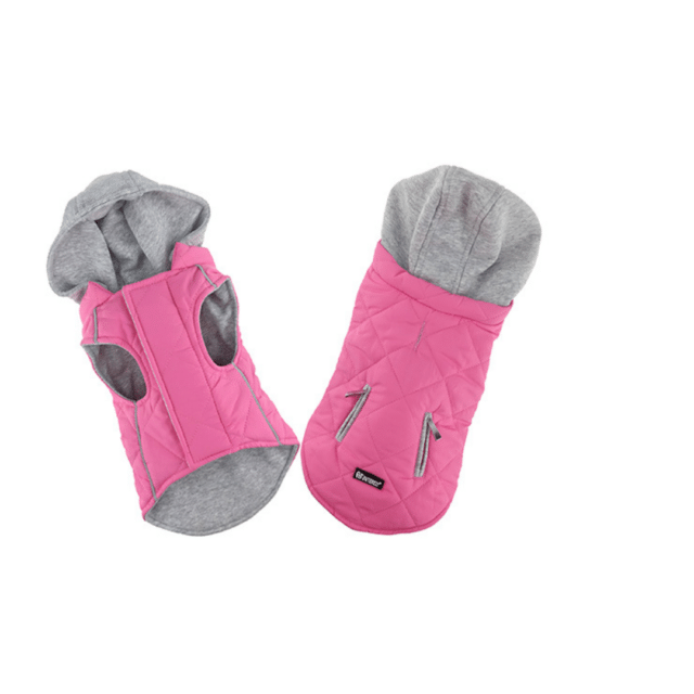 Sportive Jacket with Hood Pink