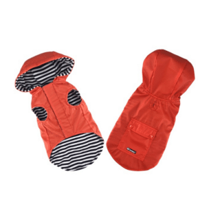 Raincoat Stripe Lining Red