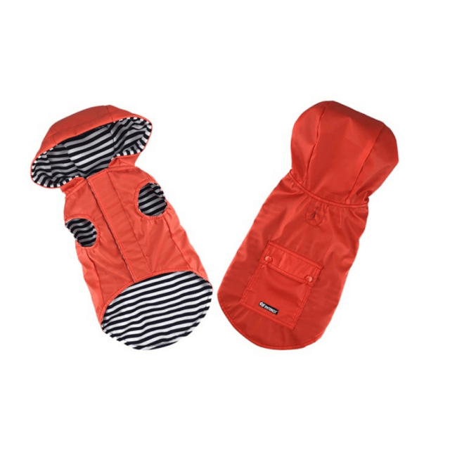 Raincoat Stripe Lining Red