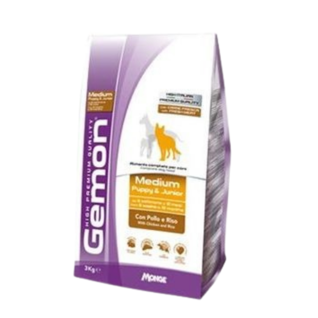 Gemon Dog Medium Puppy Junior With Chicken Rice