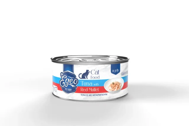 Egeo Cat Adult Wet Food Tuna with Red Mullet in jelly 85g