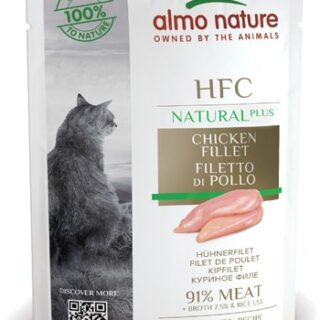 ALMO NATURE – HFC NAT. PLUS CHICKEN FILLET 55g