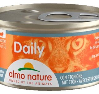 ALMO NATURE – DAILY MOUSSE STURGEON FOR CATS 85g