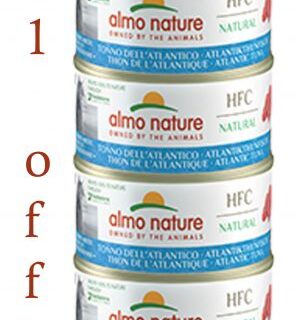 ALMO NATURE – HFC NATURAL MEGA ATLANTIC TUNA 6X70g 5+1 FREE