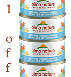 ALMO NATURE – HFC JELLY MEGA MIXED SEAFOOD 6X70g
