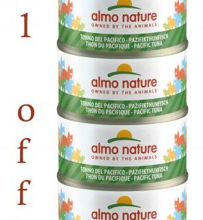 ALMO NATURE – HFC NATURAL MEGA PACIFIC OCEAN TUNA 6X70g 5+1FREE