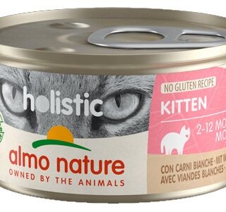 ALMO NATURE – HOL. MOUSSE WHITE MEAT FOR KITTEN 85g