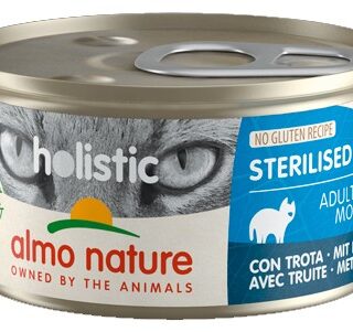ALMO NATURE – HOL. STERILISED TROUT 85g