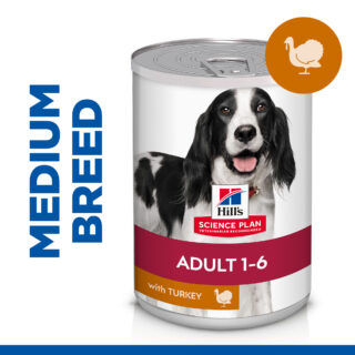 Hill’s Science Plan Adult Dog Food Turkey 370g