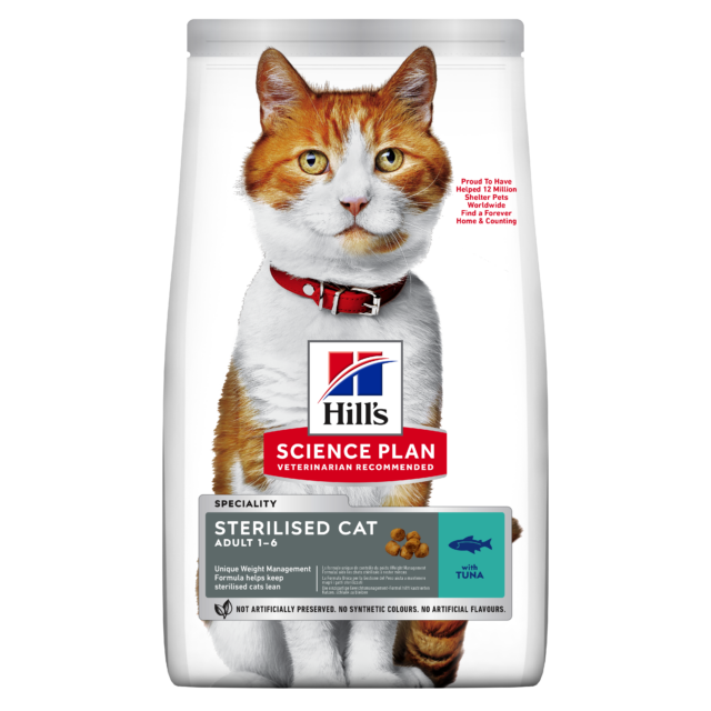 Hill’s Young Adult Sterilised Cat Tuna