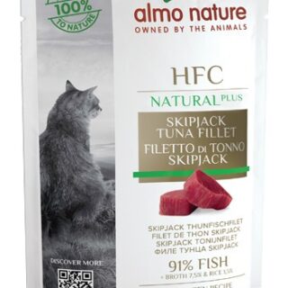 ALMO NATURE – HFC NAT. PLUS SKIPJACK TUNA FILLET 55g