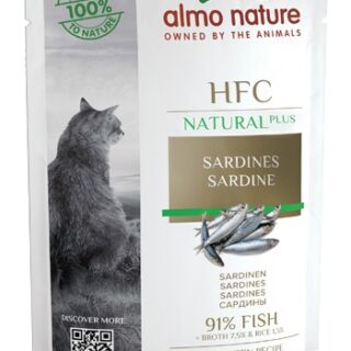 ALMO NATURE – HFC NAT. PLUS SARDINES 55g