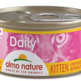 ALMO NATURE – KITTEN DAILY CHUNKS CHICKEN 85g