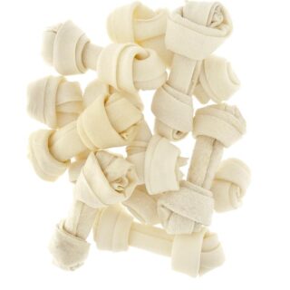 BLS.MINI KNOTTED BLEACH BONE 10PCS