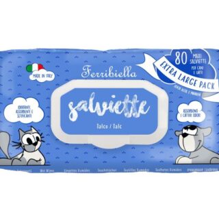 DIS.8PCS WET WIPES TALC 80PCS