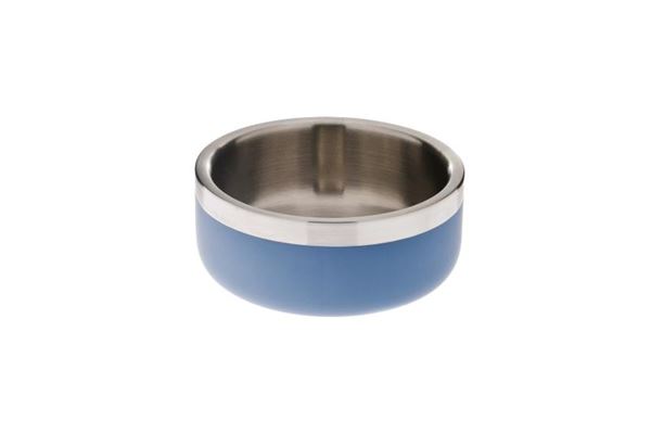 Ferribiela Double Wall Bowl Matte Blue