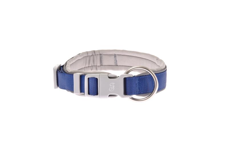 FERRIBIELLA NODO COLLAR 2X38-47CM BLUE