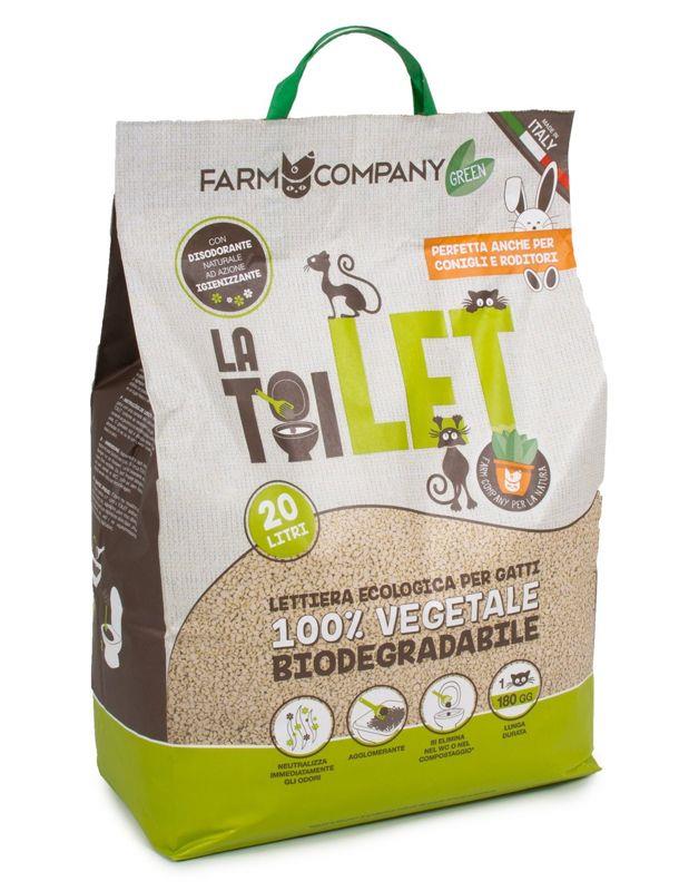 LaTOILET biodegradable cat litter