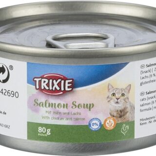 TRIXIE SOUP SALMON  WITH CHICKEN 80G