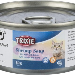 TRIXIE SOUP WITH CHICKEN  AND SHRIMP 80G