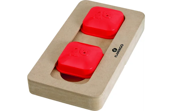 Toy Brain train Turing Light brown 22x12cm