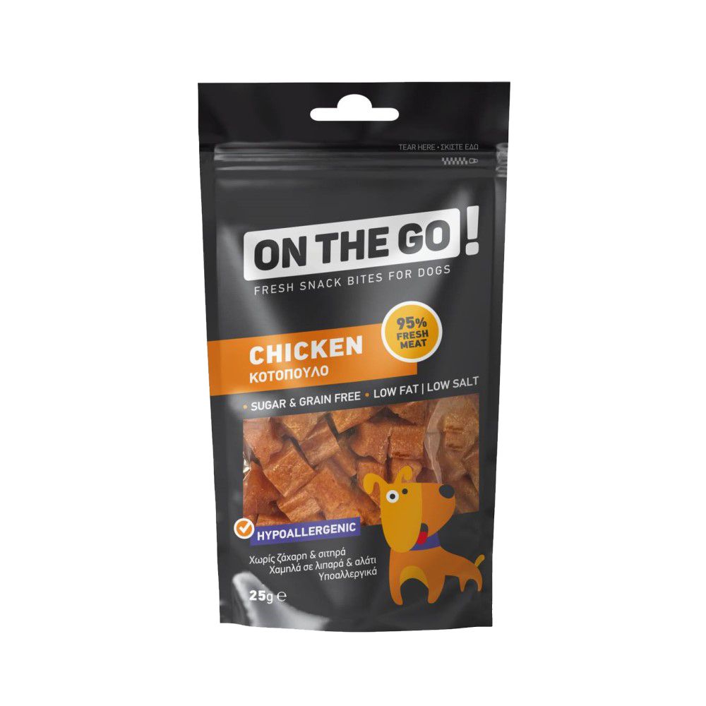OnTheGo Dog Chicken Bites 25gr