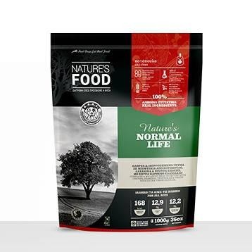 Natures Food Barf Normal Life Patties 1kg