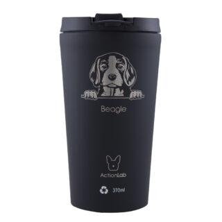 BEAGLE COFFEE THERMOS 370ML BLACK