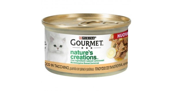 GOURMET® Nature’s Creations Turkey Wet Cat Food