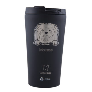 MALTESE COFFEE THERMOS 370ML BLACK