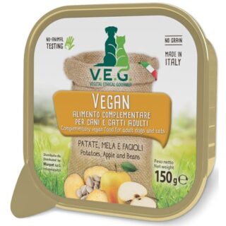 Vegan Dog Apple And Potatoes 150gr
