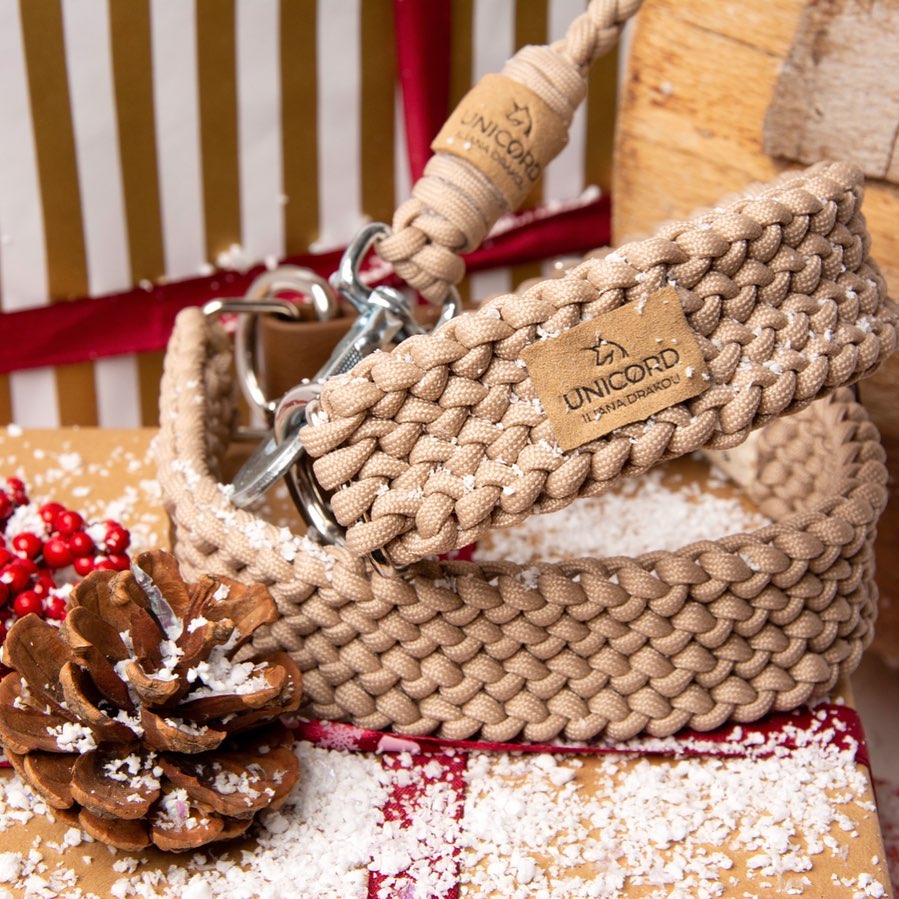 UNICORD HANDCRAFTED KNITTED BRAID COLLAR