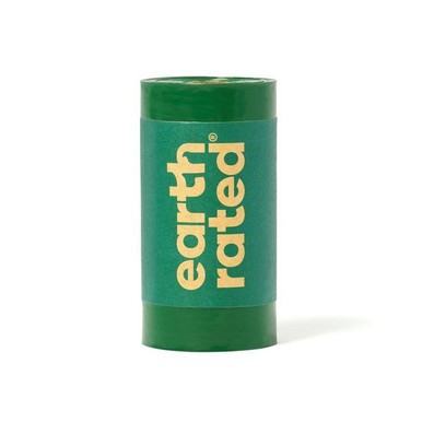 EARTH RATED POOP BAGS UNSCENTED / 15BAGS