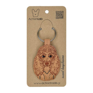 Poodle Keyring