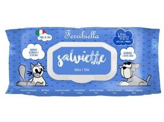 FERRIBIELLA WET WIPES TALC 40PCS