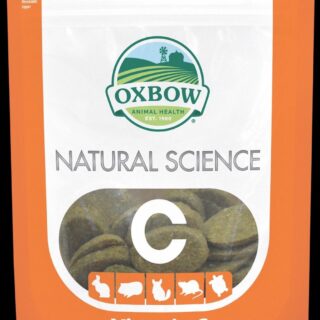 Oxbow Natural Science Vitamin C For Small Animals – 60 Hay Tablets