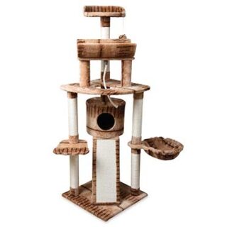 Scratching post bobby Brown 50x50x145cm