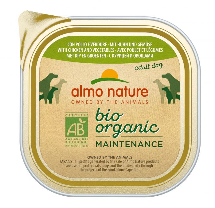 ALMO NATURE – ORGANIC CHICKEN & VEGETABLES