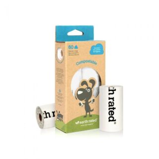 EARTHRATED 60 COUNT COMPOSTABLE BAGS