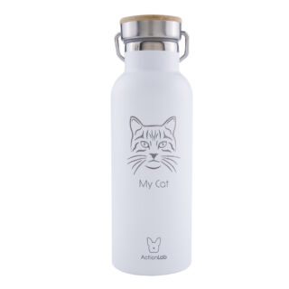 MY CAT BABOO BOTTLE 500ML WHITE