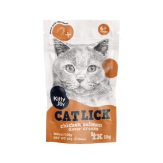 Kitty Joy/Cat lick chicken + salmon flavor cream Kitty Joy 60g
