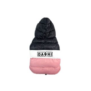 DASHI – STRIPES PINK & BLACK ANORAK