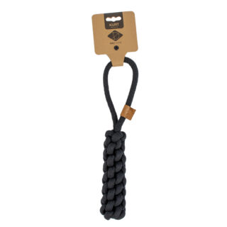 KURT BRAIDED CONE XS 22X5X5CM BLACK